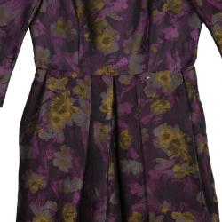 Pre Owned CH Carolina Herrera Floral Printed Dress M