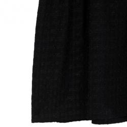 Pre Owned CH Carolina Herrera Textured Cotton Dress M