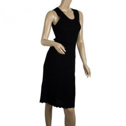 Pre Owned CH Carolina Herrera Stretch Knit Dress M