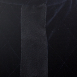 Pre Owned جاكت سي أتش كارولينا هيريرا مبطن قطيفة كحلي S