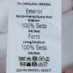 Pre Owned CH Carolina Herrera One Shoulder Printed Maxi Dress S