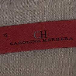 Pre Owned CH Carolina Herrera Jacquard Shift Dress L