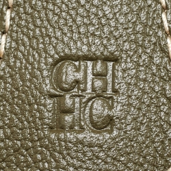 CH Carolina Herrera Multicolor Monogram Coated Canvas and Leather Matryoshka Padlock Tote