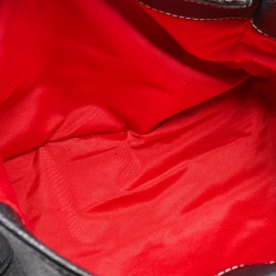 مملوكة مسبقًا حقيبة يد توتس سي أتش كارولينا هيريرا ماتيو جلد أسود