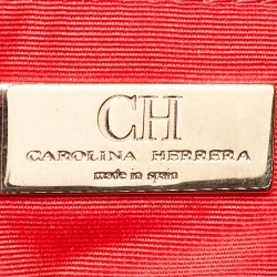 مملوكة مسبقًا حقيبة يد توتس سي أتش كارولينا هيريرا ماتيو جلد أسود