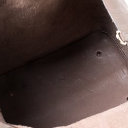 مملوكة مسبقًا Carolina Herrera Light Brown Monogram Leather Matryoshka Tote