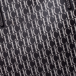 Pre Owned Carolina Herrera Brown Monogram Coated Canvas Shopper Tote