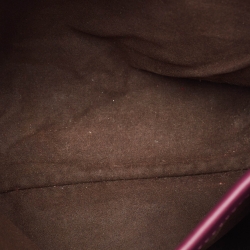 Pre Owned CH Carolina Herrera Purple Leather Charm Tote