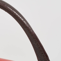 Pre Owned CH Carolina Herrera Multicolor Monogram Coated Canvas Top Handle Bag