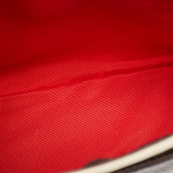 Pre Owned CH Carolina Herrera Multicolor Monogram Coated Canvas Top Handle Bag