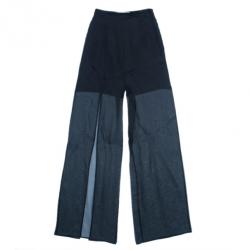 Chalayan Silk Split Wide Leg Pants S