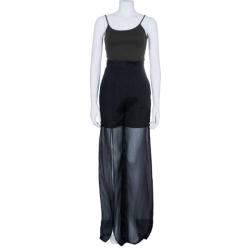 Chalayan Silk Split Wide Leg Pants S