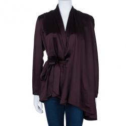 Chalayan Amaranth Robe Top M