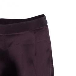 Chalayan Amaranth Satin Pants S