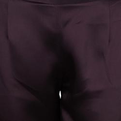 Chalayan Amaranth Satin Pants S