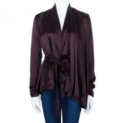 Chalayan Amaranth Robe Top S