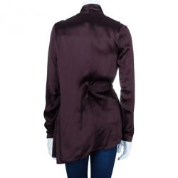 Chalayan Amaranth Robe Top S