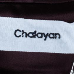 Chalayan Amaranth Robe Top S