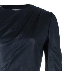 Chalayan Leather Zipper Jacket M