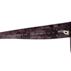 مملوكة مسبقًا Chanel Beige 5221 CC Square Women's Sunglasses