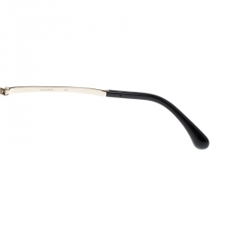 مملوكة مسبقًا Chanel Gold/Brown Gradient Monogram 71212 Shield Sunglasses