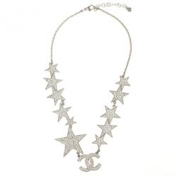 Pre Owned Chanel Star Crystal Necklace