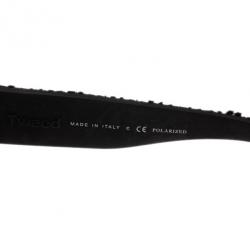 Pre Owned Chanel Black 5237 Tweed Sunglasses