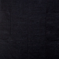 مملوكة مسبقًا فستان شانيل بلا أكمام بجيوب أسود منقوش M