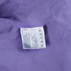Chanel Lavender Wool Skirt Suit M