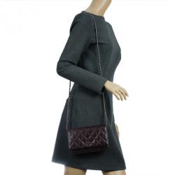 Pre Owned Chanel Purple Lambskin WOC