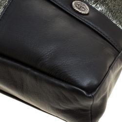 مملوكة مسبقًا حقيبة شانيل غيرل شعر عجل وجلد ذهبية/ سوداء