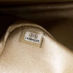 مملوكة مسبقًا Chanel Light Gold Quilted Leather Reissue 2.55 Classic 227 Flap Bag