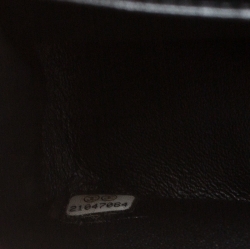 مملوكة مسبقًا حقيبة شانيل كلاسيك بقلاب مزدوج جلد مبطن بيج ميتاليك