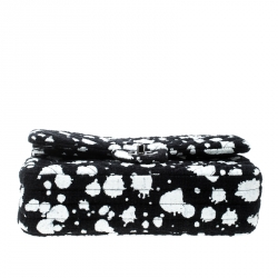 مملوكة مسبقًا حقيبة شانيل كلاسيك بقلاب مزدوج جلد مبطن بيج ميتاليك