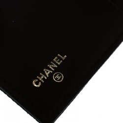 Chanel Black Caviar Leather Classic Continental Wallet