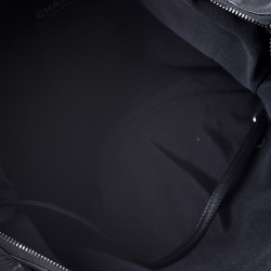 Pre Owned حقيبة شانيل غيرل شعر عجل وجلد ذهبية/ سوداء