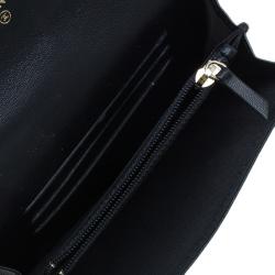 مملوكة مسبقًا Chanel Black Quilted Lambskin Wallet