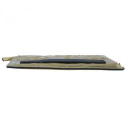 Pre Owned Chanel Gold Medium Feminine Pouch