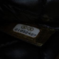 Pre Owned Chanel Gold Medium Feminine Pouch