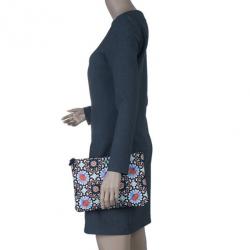Pre Owned Chanel Multicolored Flower Limited Clutch