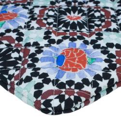 Pre Owned Chanel Multicolored Flower Limited Clutch