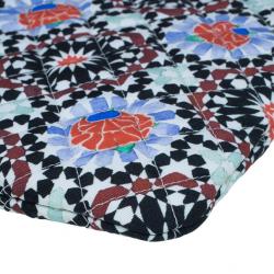 Pre Owned Chanel Multicolored Flower Limited Clutch