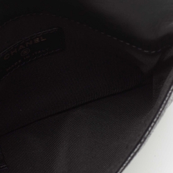 Chanel Black Quilted Caviar Leather Filigree Wallet