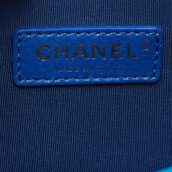 Chanel Blue Quilted Caviar Leather Sunset On The Sea Belt Bag