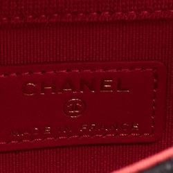 Pre Owned Chanel Black Quilted Jersey Mini VIP Bag