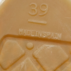 Pre Owned Chanel White Leather Interlocking CC Logo Espadrille Flats Size 39