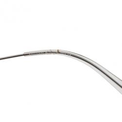 مملوكة مسبقًا Chanel Silver 4053 Rimless Pearl Sunglasses