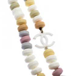 Pre Owned Chanel CC Candy Multicolor Resin Long Necklace