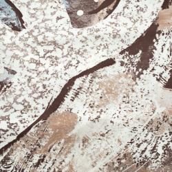 مملوكة مسبقًا وشاح شانيل حرير مطبوع متعدد الألوان مربع