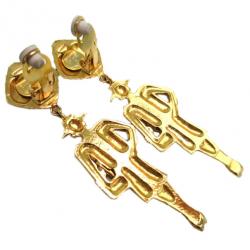 مملوكة مسبقًا Chanel Vintage Mademoiselle Earrings